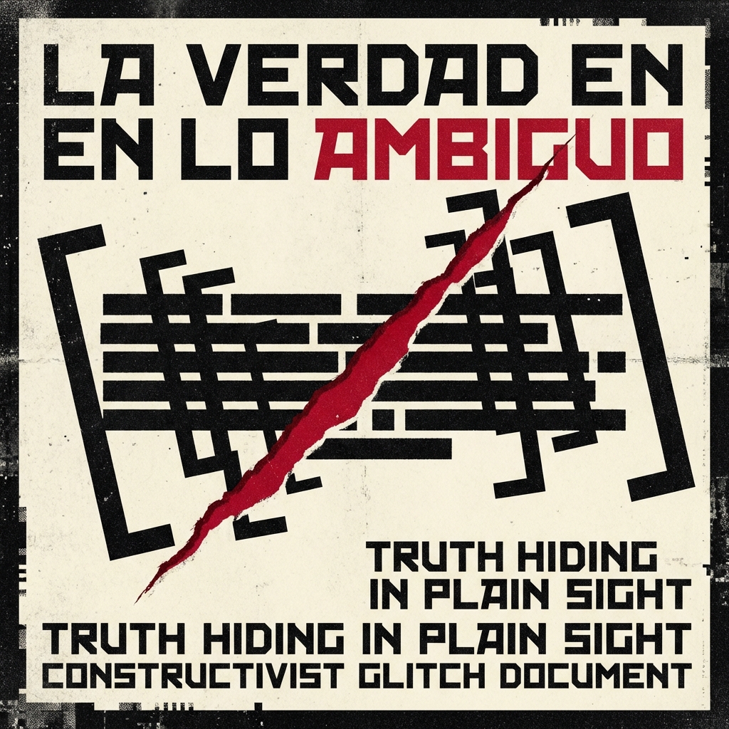 [SIC] — La verdad en lo ambiguo